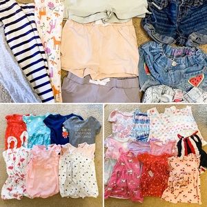 Lot of 12-18 month girl clothes